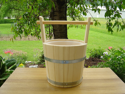 Sauna Aufgussk?bel aus PEFC