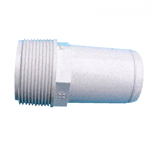 ABS Schlauchadapter AG 1,5" x Schlaucht?lle glatt, konisch 38 mm