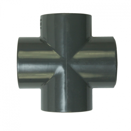 50mm PVC Kreuzst?ck PVC-U