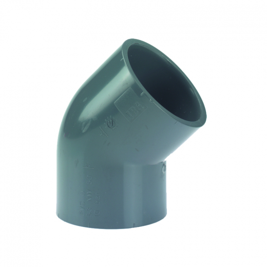 63mm PVC Winkel 45? PVC-U