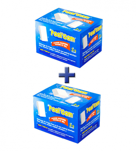 SPARPAKET: 2x POOL GOM Swimmingpoolradierer