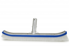 PoolOK 42cm Aluminium Beckenb?rste mit gebogenen Ecken