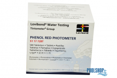 Lovibond Phenol Red Photometer SCUBA I + II PH-WERT - 60 Tabletten (6 Streifen)